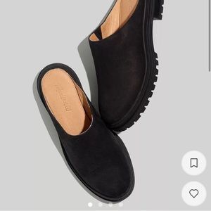 The Bradley Lugsole Mule in Nubuck - madewell (7.5)